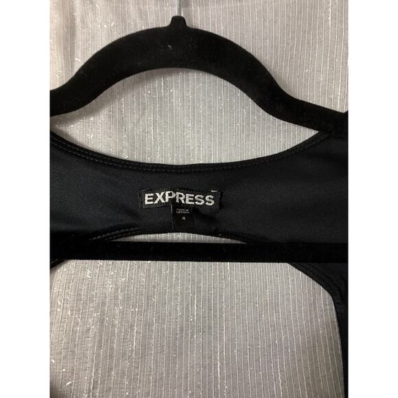 Express Black Cut-Out Dress - Stylish & Sophisticated - Picture 3 of 5